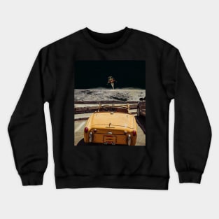 Take a break in the middle of space -  Artwork Crewneck Sweatshirt